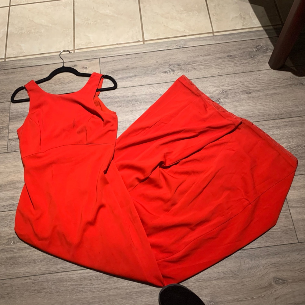 Red Ralph Lauren Gown
